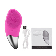 Load image into Gallery viewer, Face Washing Brush Rose