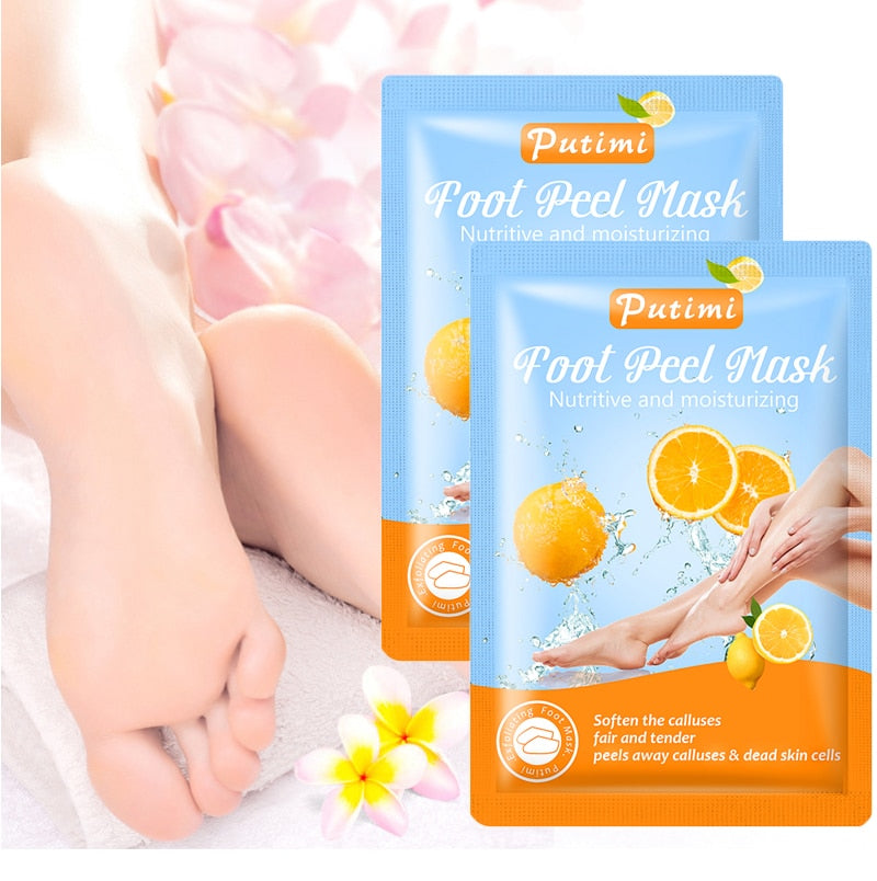 foot mask peel